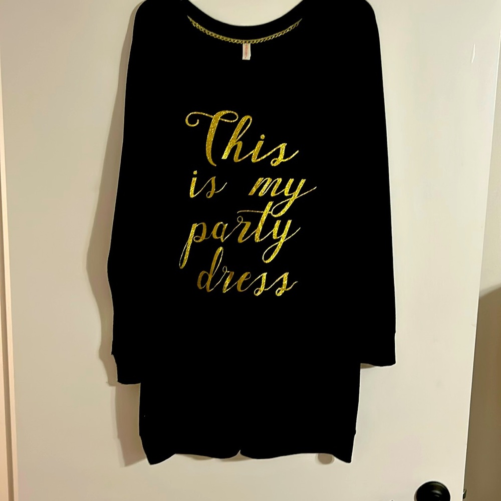 This is my party dress